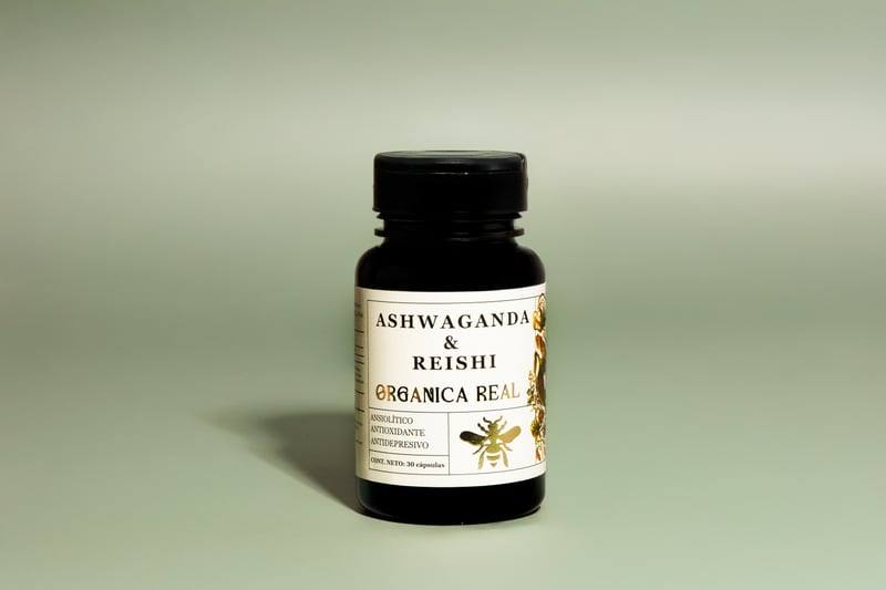 Ashwagandha y Reishi 30 cápsulas