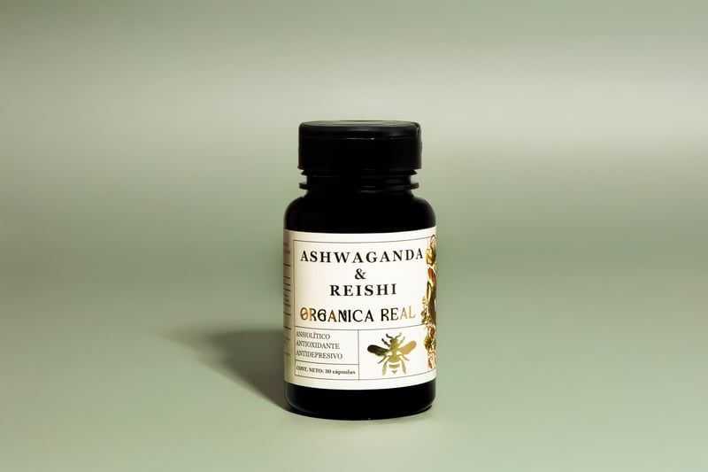 Ashwagandha y Reishi 30 cápsulas