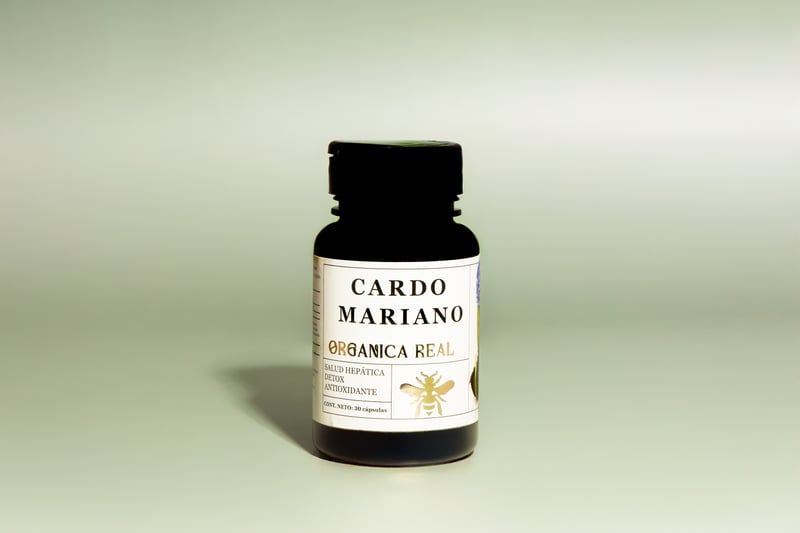 Cardo Mariano silimarina 30 cápsulas